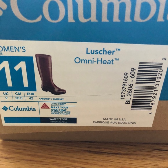 rain boots, purple - Picture 6 of 8